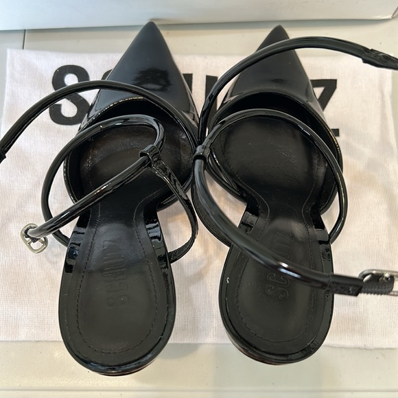 CLOSET CLOSING Revolve Schutz Aimee Heel in Black Sz 6 - Picture 5 of 5